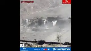 UTTRAKHAND: Shocking visuals Glacier breaks in Uttarakhand's Chamoli, several feared dead.