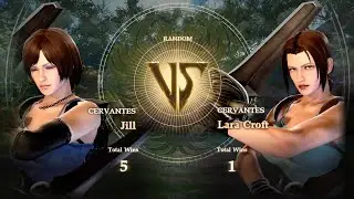 Soul Calibur 6 | Jill Valentine vs Lara Croft