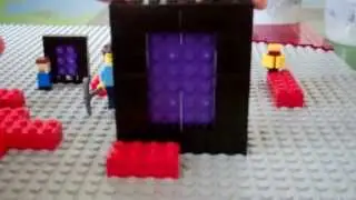 Lego Minecraft Nether Portal tutorial