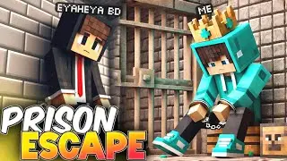 Minecraft but we're stuck inside a dungeon || আমরা কি মুক্ত হতে পারবো এই পিজন থেকে || @eyaheyabd