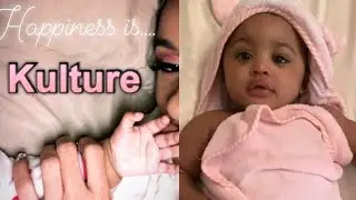 Cardi B and Kulture Throwback To Before Kulture Could Walk