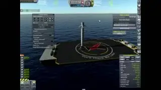 Vector 9 Launch, Landing (Droneship) and Primary mission (Falcon 9 replica) (Full Mission)