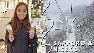 snow, sapporo and skiing at skye niseko ⛄ | Japan Vlog 3.4