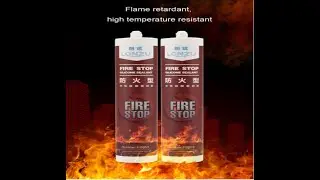 FS663 Fire resistance Firesstop silicone sealant fireproof building material Chemical factory