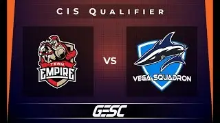 Empire vs Vega Game 1 - GESC Thailand CIS Qualifier: Losers' Round 1 - @mrpdota @PotMofthe_Moon