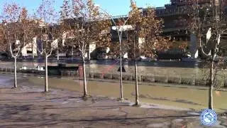 Alluvione Abruzzo 2013 - Fiume Pescara Esondazione - Barche alla deriva e danni dopo il disastro