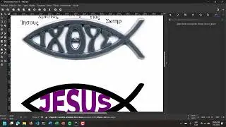 Cómo deformar texto en Inkscape
