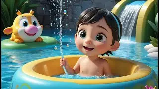 Splish, Splash, A Rainbow Bath Rhyme Song | Popular Nursery Rhyme