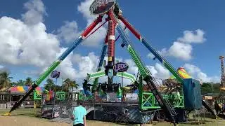 Fairs, Carnival Rides, St.Theresa Fair, Coral Gables, Florida Miami Dade County Modern Midways