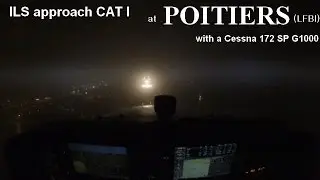 ILS CAT I en C172SP &agrave; Poitiers