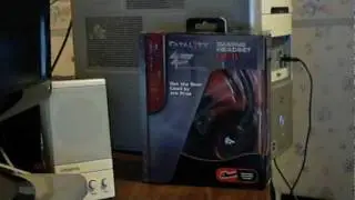 Creative Fatal1ty MKII Professional Gaming Headset Unboxing