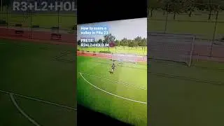 How to score a volley in Fifa 23 #fifa #football