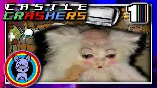 CASTLE CRASHERS Let's Play 1: MANZILLIANS and SHADOW WIZARDS