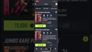 85+ star player promo pack 👀