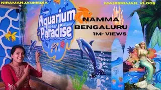 AQUARIUM PARADISE || Namma Bengaluru || #aquarium #aquariumfish #aquariumparadise #nammabengaluru