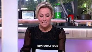 Le lancement en grec d'Anne-Sophie et Nikos - C &agrave; vous - 22/10/2014