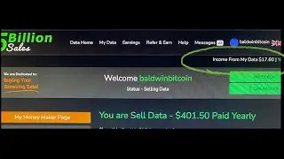 5 Billion Sales 2nd Week Pay and Update #sellmydata #5billionsales #baldwinbitcoin