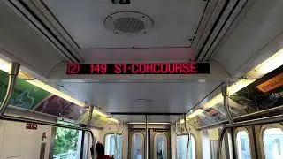 This is a 149th Street Bound ② Train, The Next Stop is 3rd Avenue-149th Street