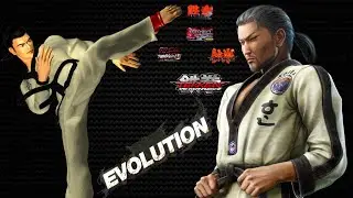 Baek Doo San Evolution tekken to tekken tag 2 1995 to 2015 Graphic evolution
