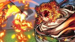 I BECAME RENGOKU + FLAME AND DESTROYED TEAMERS | Rogue Demon