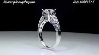 Unique Vintage Inspired Engagement Ring