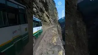 Scary Bus Route at 4,500 Metres High