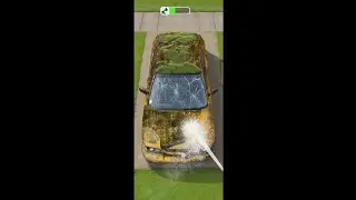 Car ASMR game | Car wash | Dirty bus turned into clean bus | Bus cleaning ASMR video | cleaning ASMR