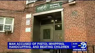 MAN ACCUSED OF PISTOL-WHIPPING, HANDCUFFING, AND BEATING CHILDREN