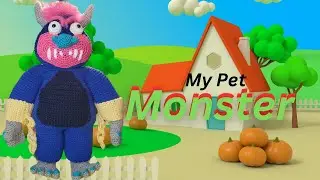Turning My Pet Monster Into A Cozy Crochet Creation!
