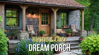 Stunning Rustic Farmhouse Porch Ideas You&rsquo;ll Love!