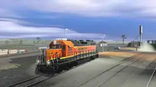 Trainz 2019 - EMD GP38-2 16-645E Startup Of BNSF 2272