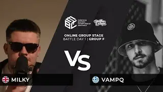 Milky 🇬🇧 vs. Vampq 🇬🇷  // European Beatbox Championship 2022
