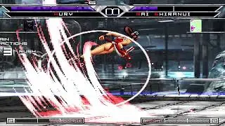 KOF MUGEN kula team vs Mai team