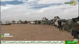 الدفعة الاولى من المنقبين عن الذهب تغادر ازويرات الى اكليب اندور في المنطقة العسكرية المغلقة
