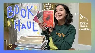 a big ol book haul // used books, new books & graphic novels ✨