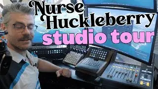 Nurse Huckleberry studio tour 2025