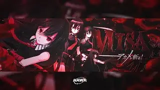 Speedart - Akame Anime Twitter Header (PROJECT FILE IN DESCRIPTION)