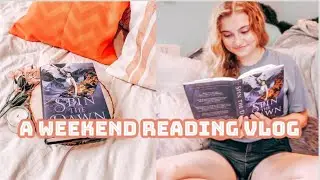 WEEKEND READING VLOG | dealing with anxiety, reading, and farmers market fun