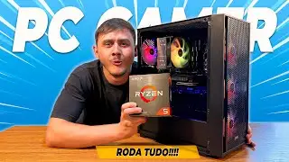 Montando PC CUSTO BENEFICIO que RODA TUDO do cliente em 2026