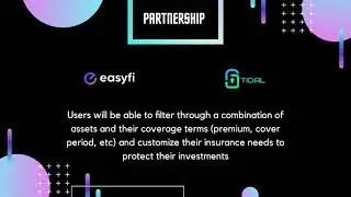 Tidal Finance collaborates with EasyFi to offer multiple Insurance on Layer 2 Defi ecosystem