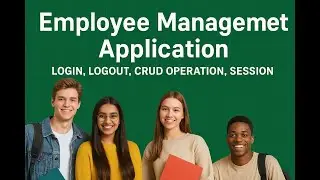 Employee Management App  Part 1| Login, Logout, CRUD, Session, JSP page