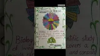 Biology is Life | Portfolio | School Project | Handmade Presentation | science #booktok