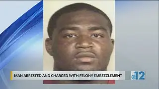 JPD: Man arrested, charged with felony embezzlement