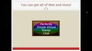 The Perfectly Simple Virtual Stamp Club