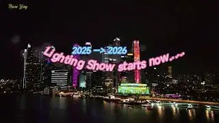 Singapore Year-end City Lighting Show Celebrating New Year 2026 - @ying3784