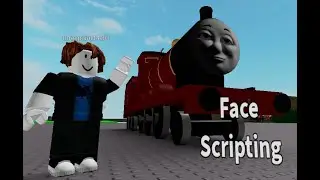 How To Change The Faces On A Cool Beans Railway Engine In Roblox Studio!