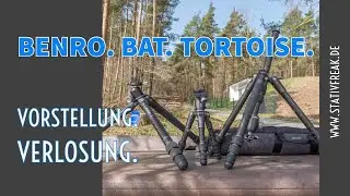 Die große Vorstellung und Verlosung - BENRO - BAT-Serie - TORTOISE-Serie