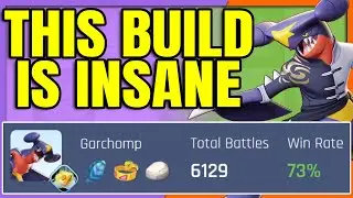 I had to try this GARCHOMP BUILD from a 73% Win Rate Main | Pokemon Unite