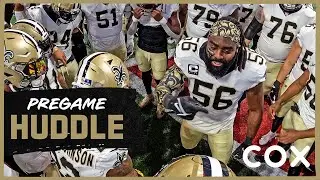 Saints at Falcons Pregame Huddle | 2021 NFL Week 18