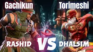 SF6 🔥 Gachikun (Rashid) vs Torimeshi (Dhalsim) 🔥 Street Fighter 6